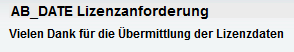 Lizenz_Antrag bestätigt
